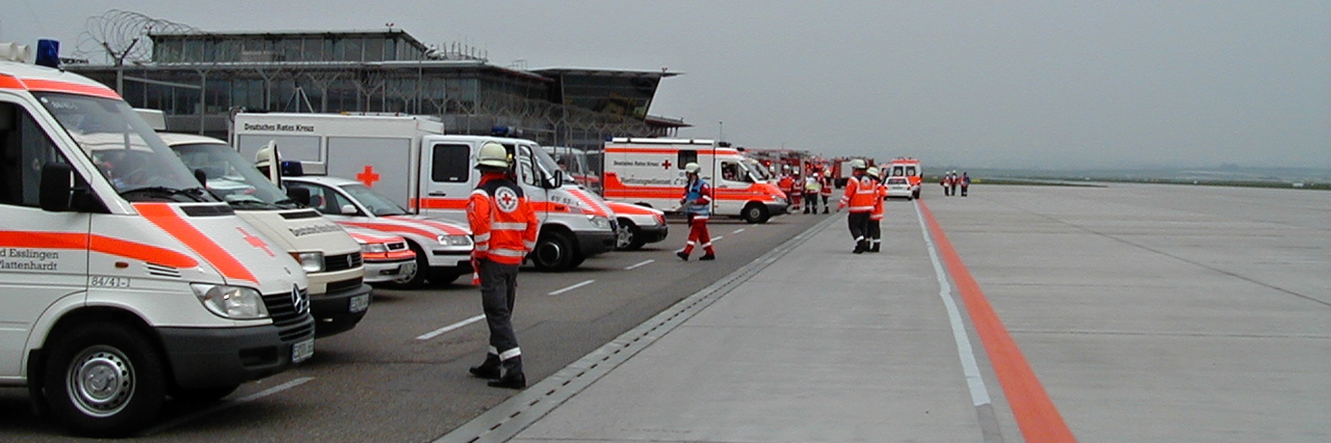 DRK Flughafen-Übung
